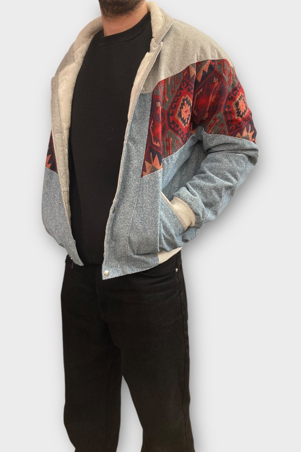 Unisex Vintage Pattern Jacket - Product Code: 7042