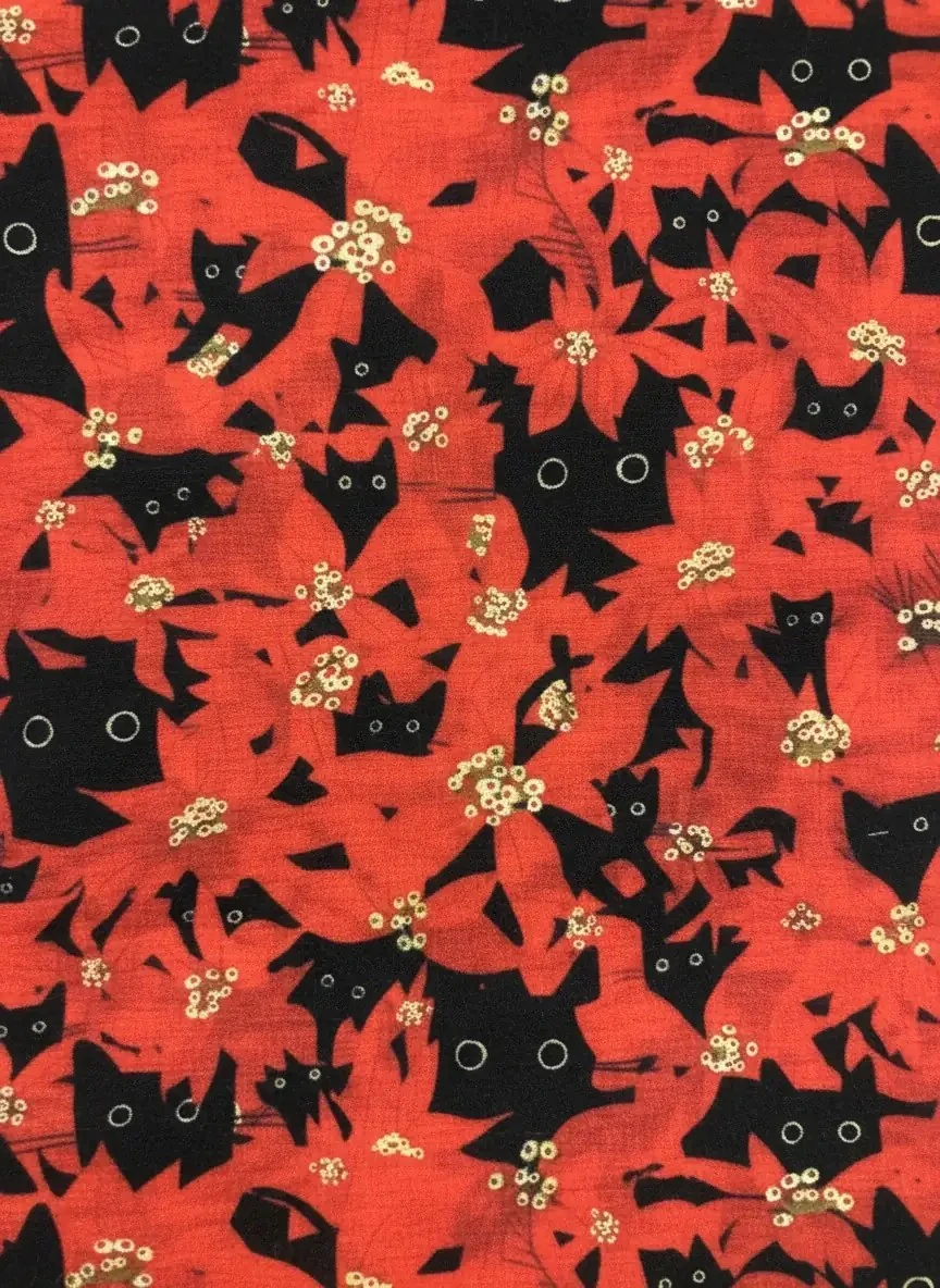 Kedi Temalı Buff - 25x47 cm - BF222