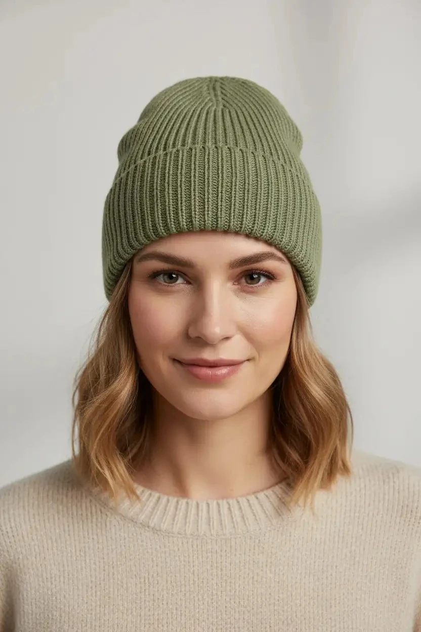 Örgü Bere WH 2443 - Haki