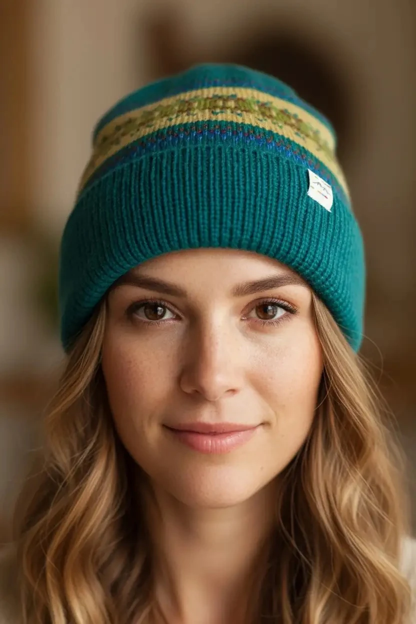 ÖRGÜ BERE FO 2774 - GREEN