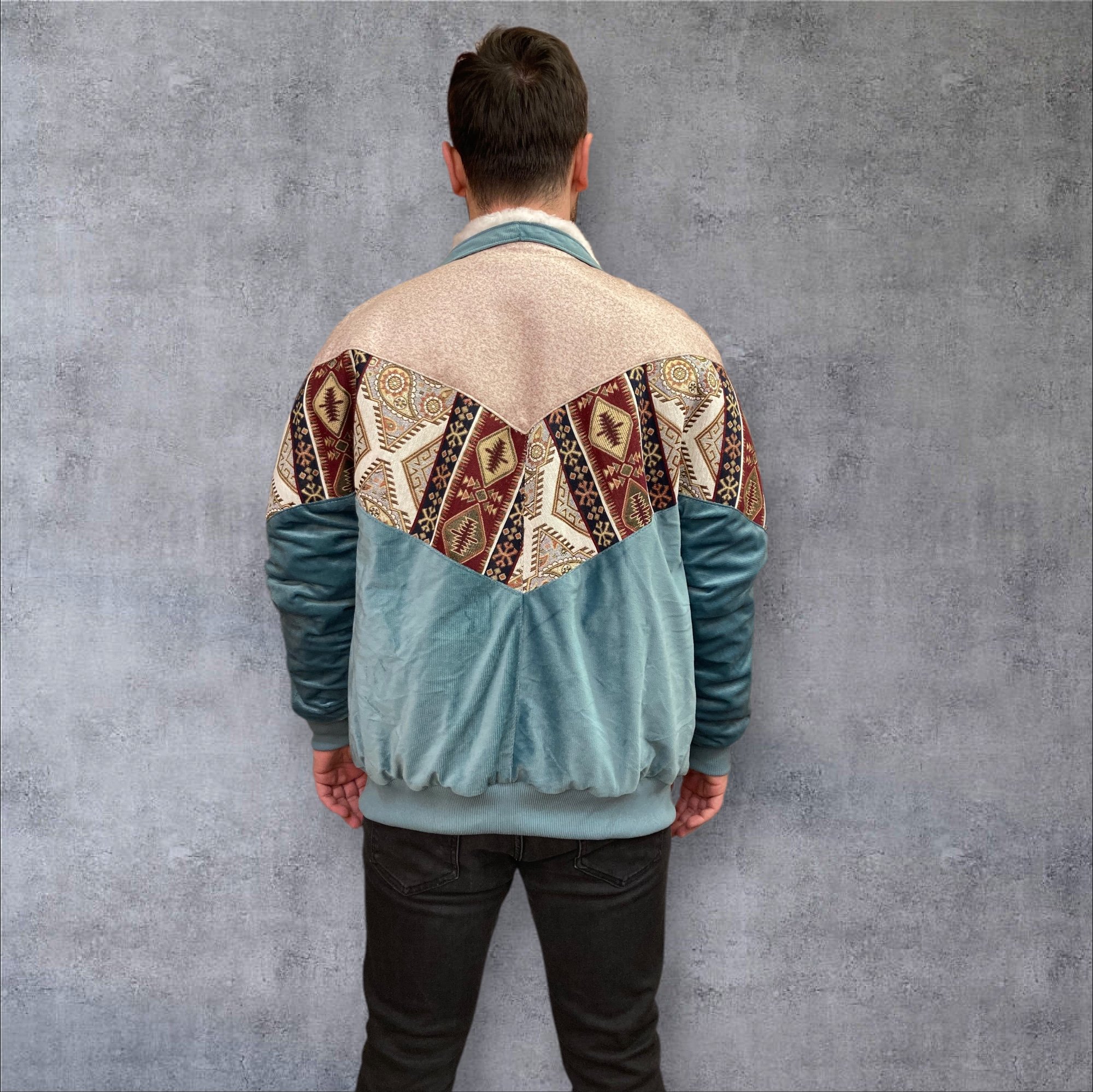 Unisex Vintage Pattern Jacket - Product Code: 7042