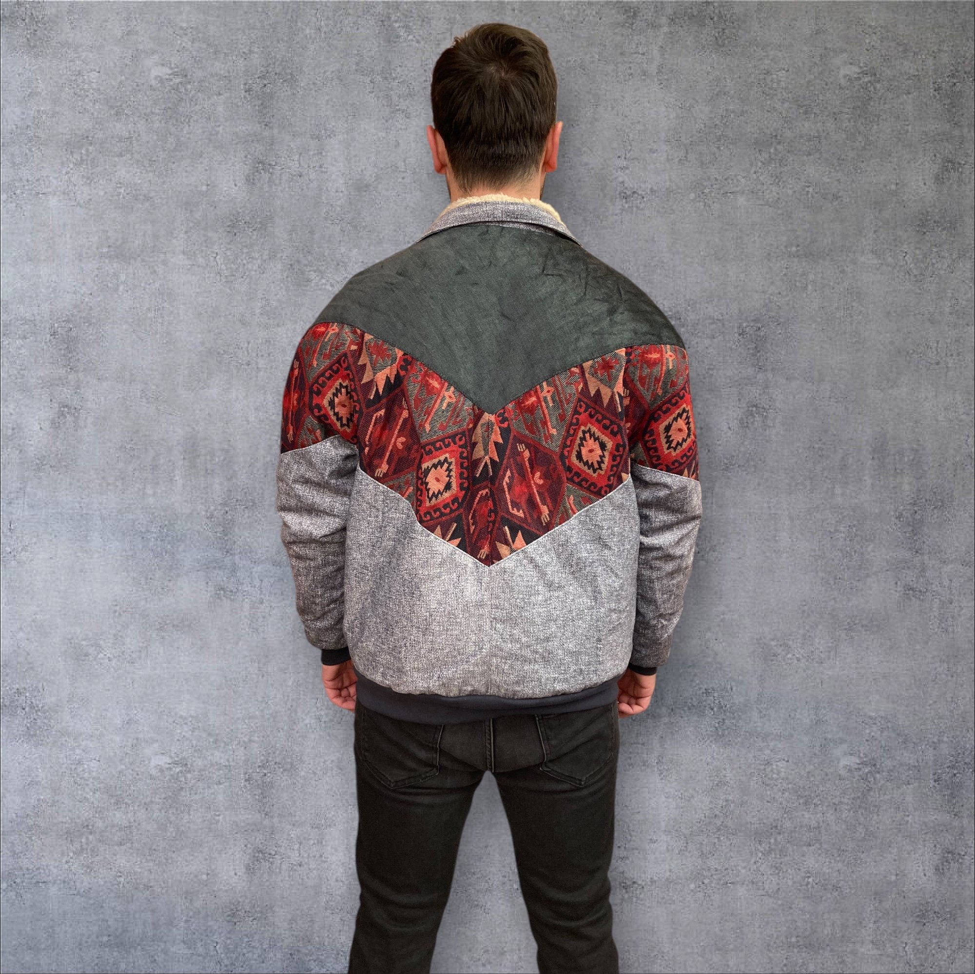 Unisex Vintage Pattern Jacket - Product Code: 7042