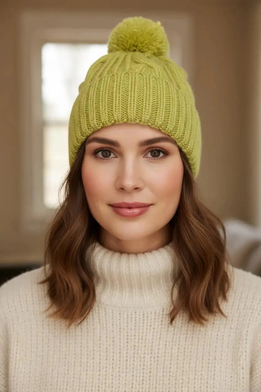 ÖRGÜ BERE FO 2669 - LEMON