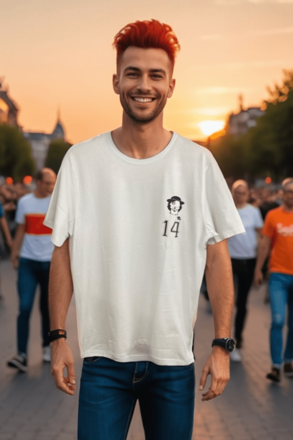 Regular Johan T-Shirt - Beyaz