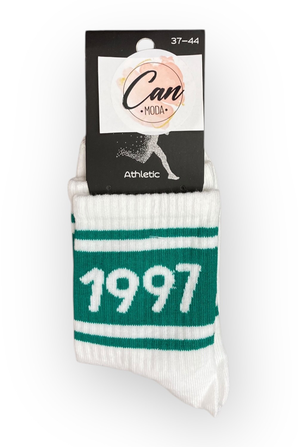 Retro 1997 - Yumuşak Dokulu Atletik Çorap