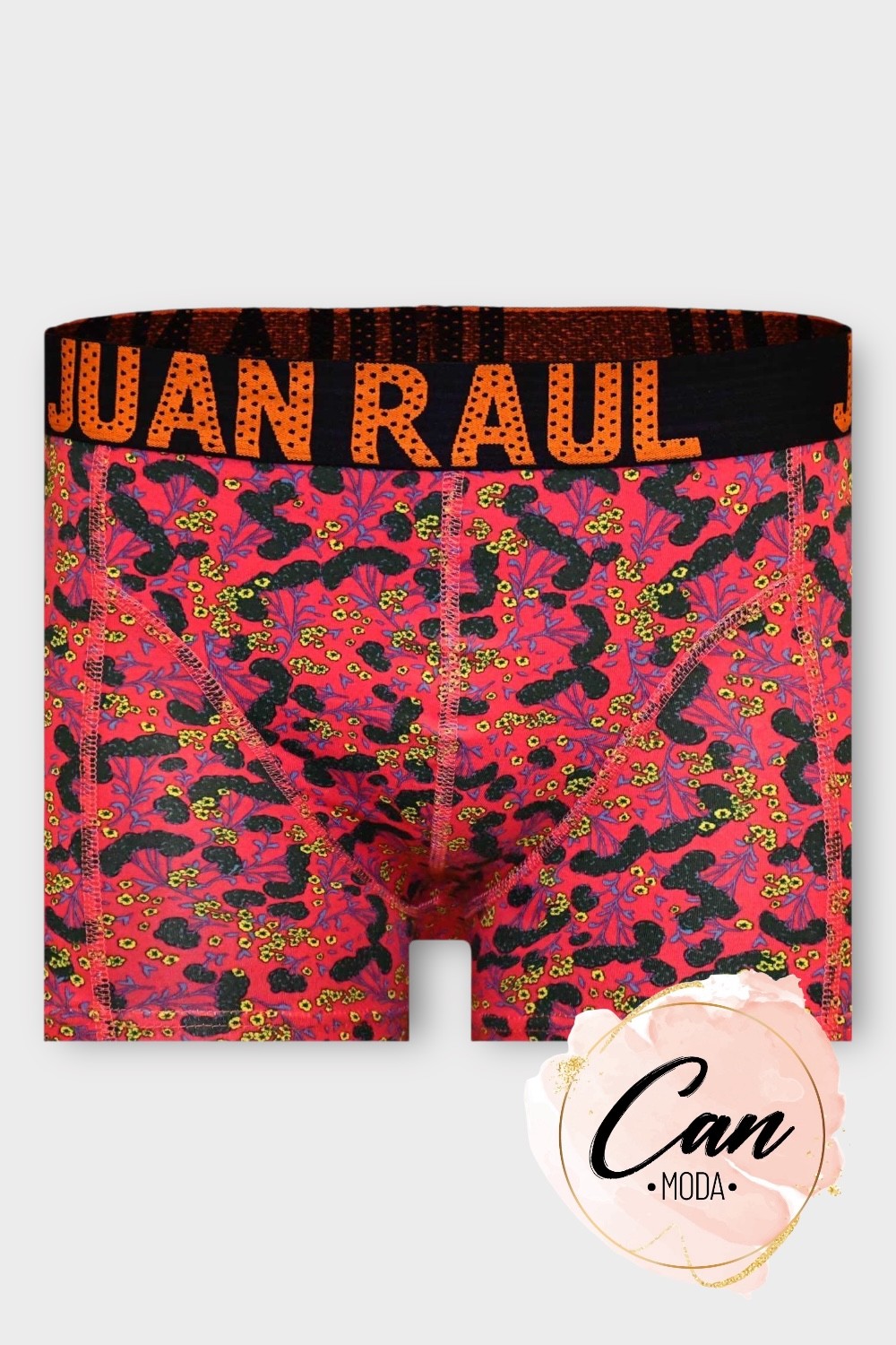 "Çöl Çiçeği" Desenli Boxer - %95 Pamuklu Erkek Boxer - DB246