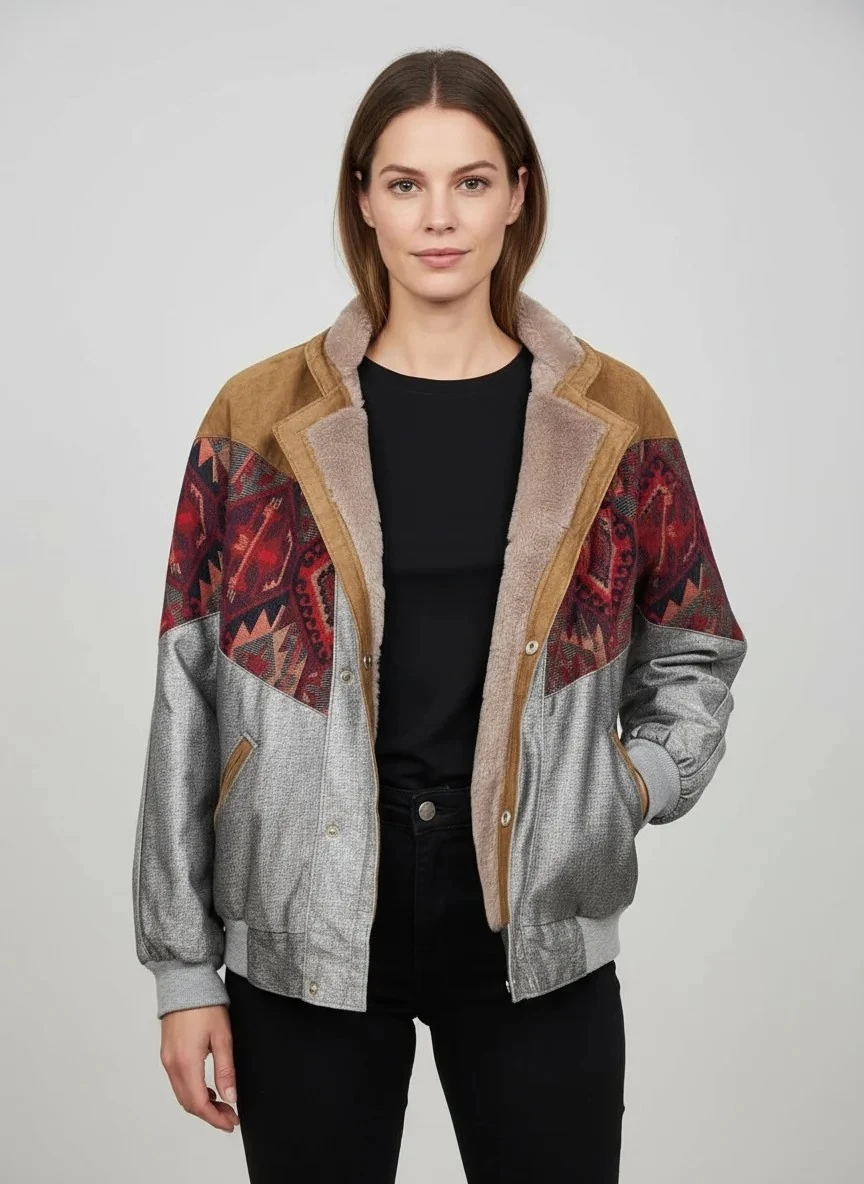 Unisex Vintage Pattern Jacket - Product Code: 6629