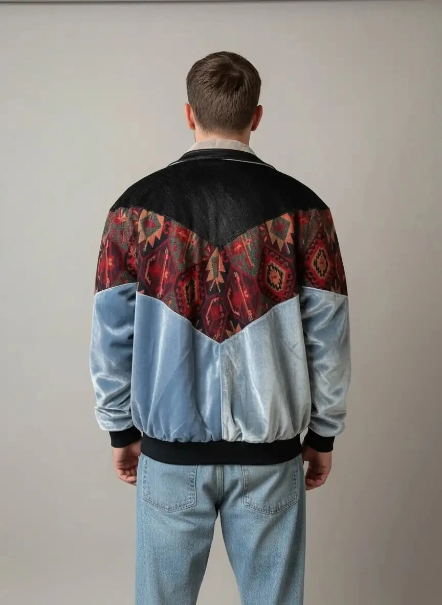Unisex Vintage Pattern Jacket - Product Code: 7042