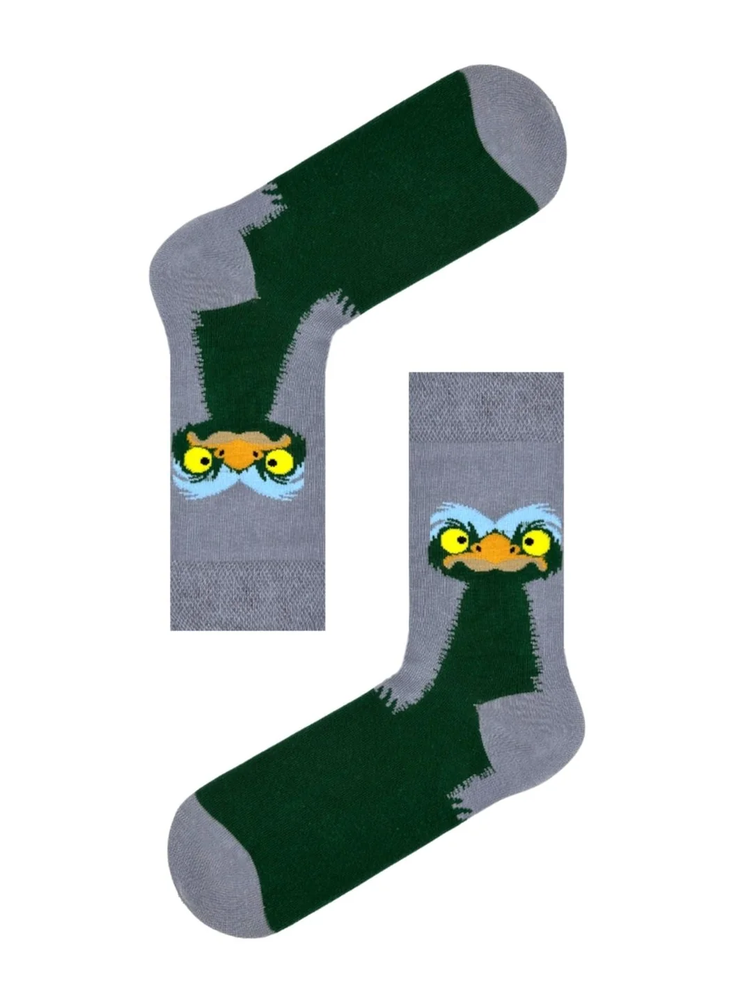 Deve Kuşu Desenli Çorap (36-44 Numaraya Uygun)