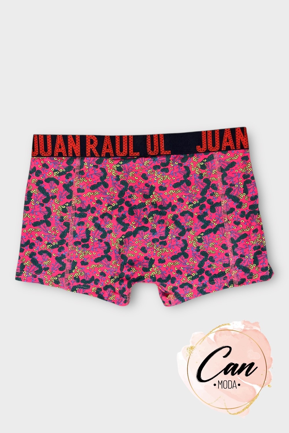  "Çöl Çiçeği" Desenli Boxer - %95 Pamuklu Erkek Boxer - DB246