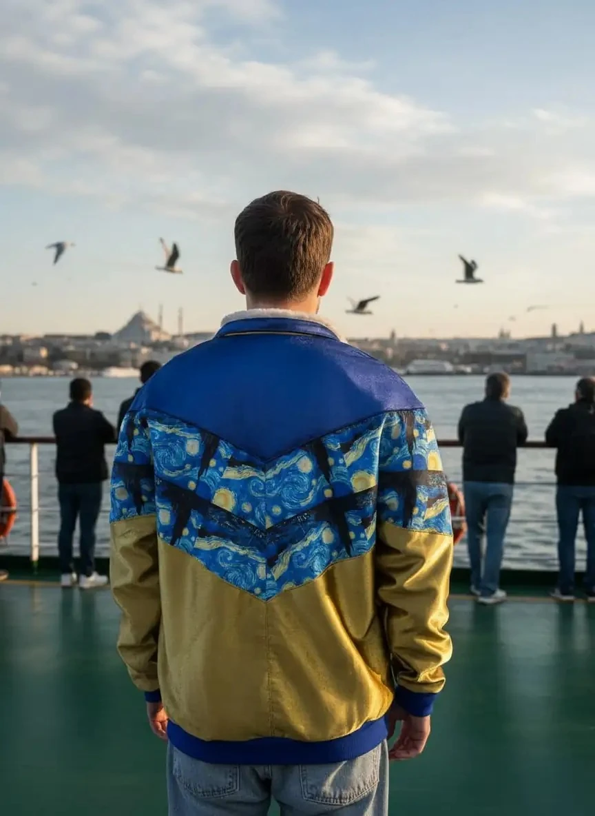 Unisex Vintage Pattern Jacket - Product Code: 6629