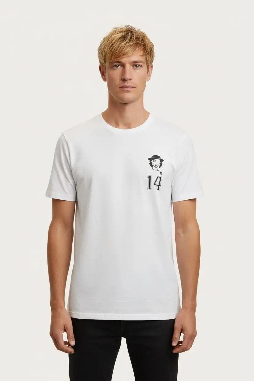 Regular Johan T-Shirt - Beyaz