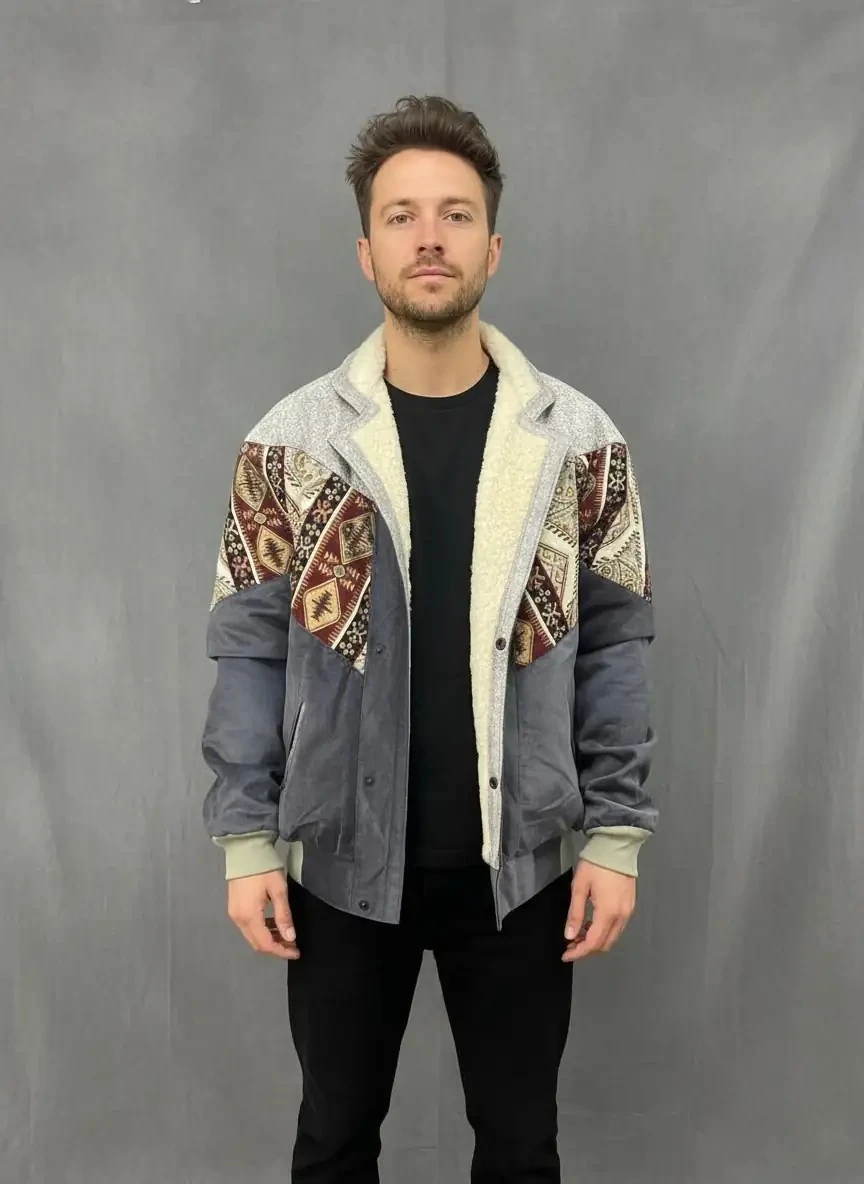 Unisex Vintage Pattern Jacket - Product Code: 7042