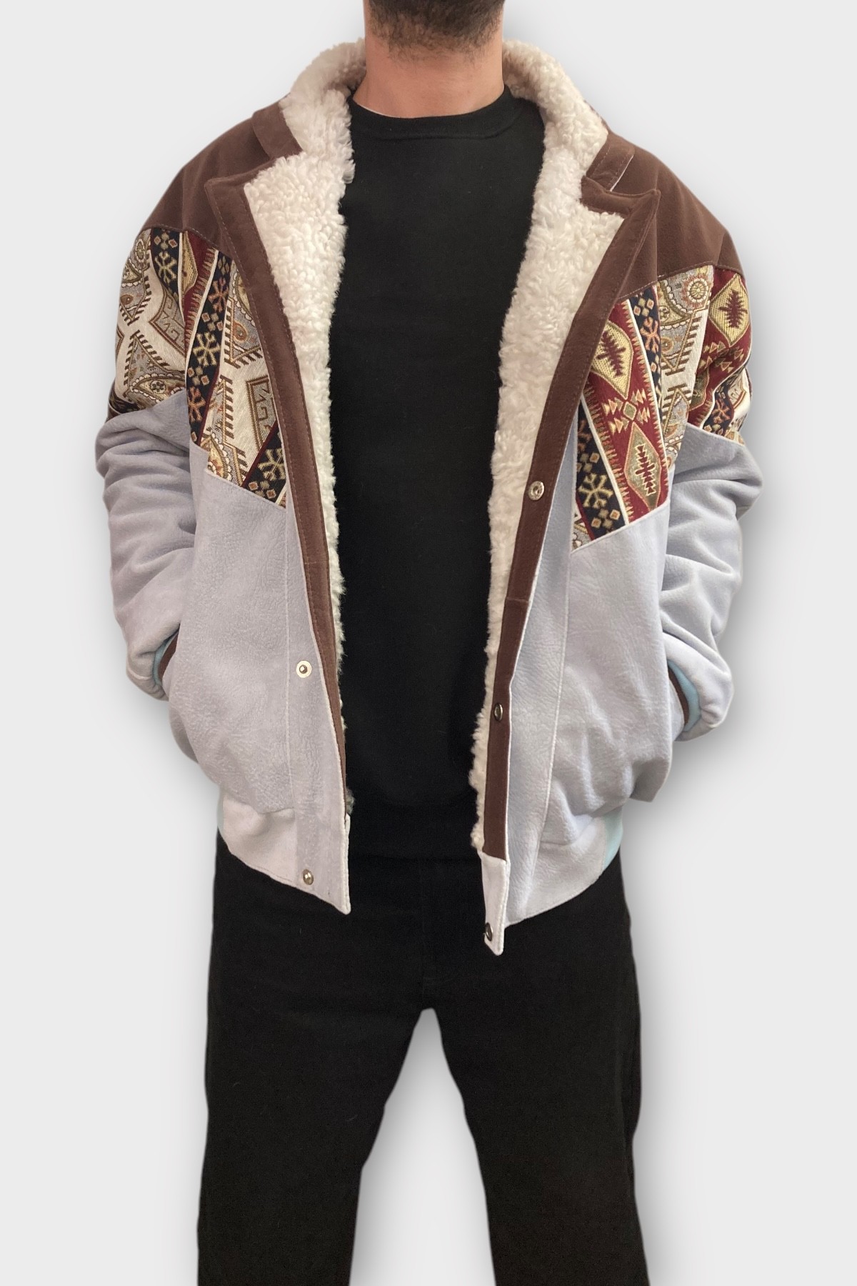 Unisex Vintage Pattern Jacket - Product Code: 7042