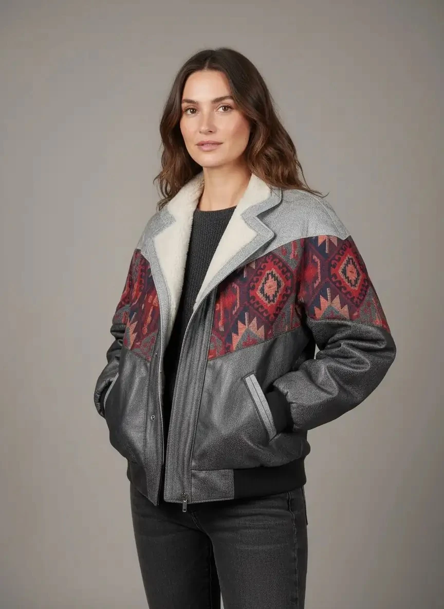 Unisex Vintage Pattern Jacket - Product Code: 6629