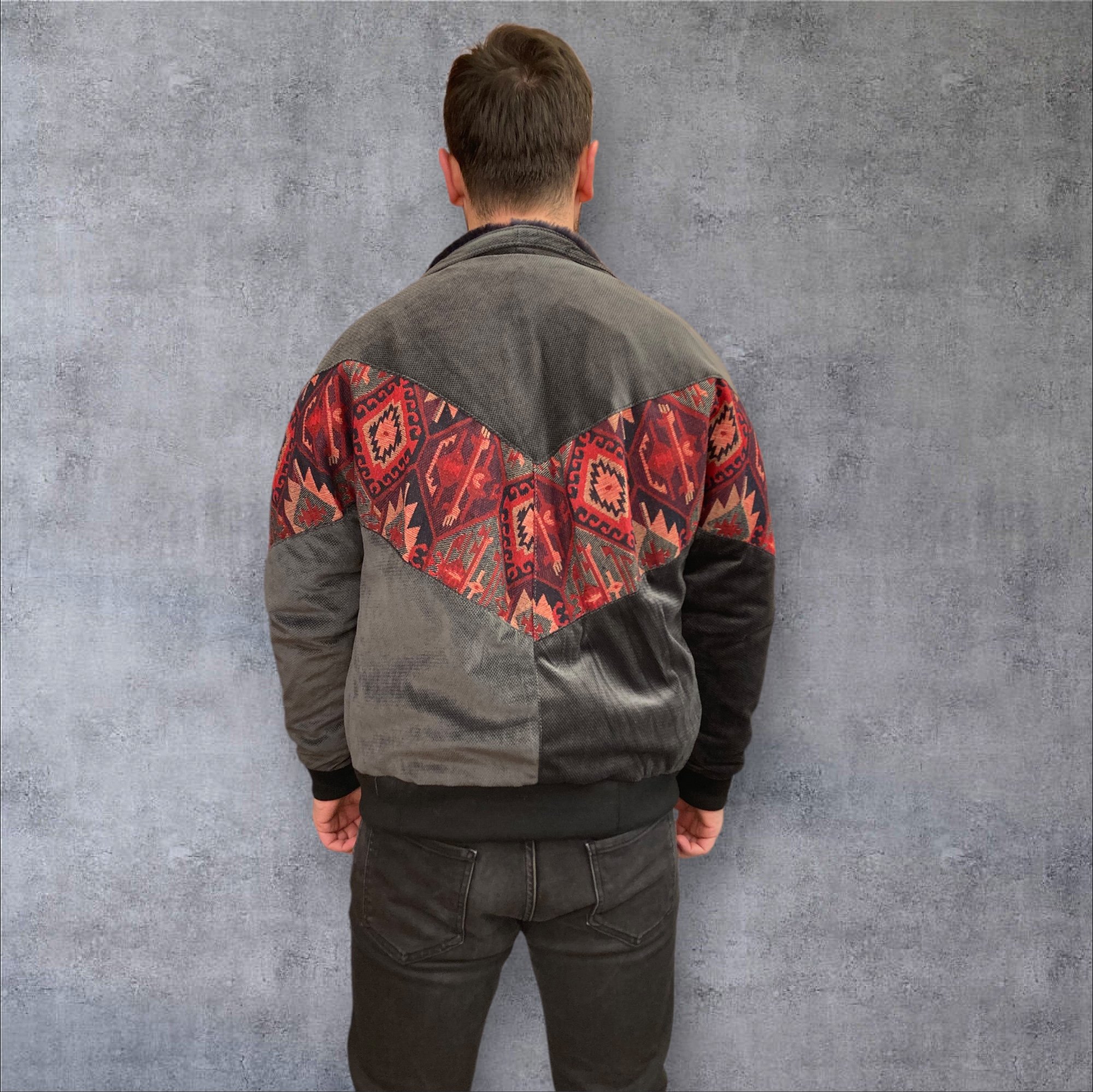 Unisex Vintage Pattern Jacket - Product Code: 7042