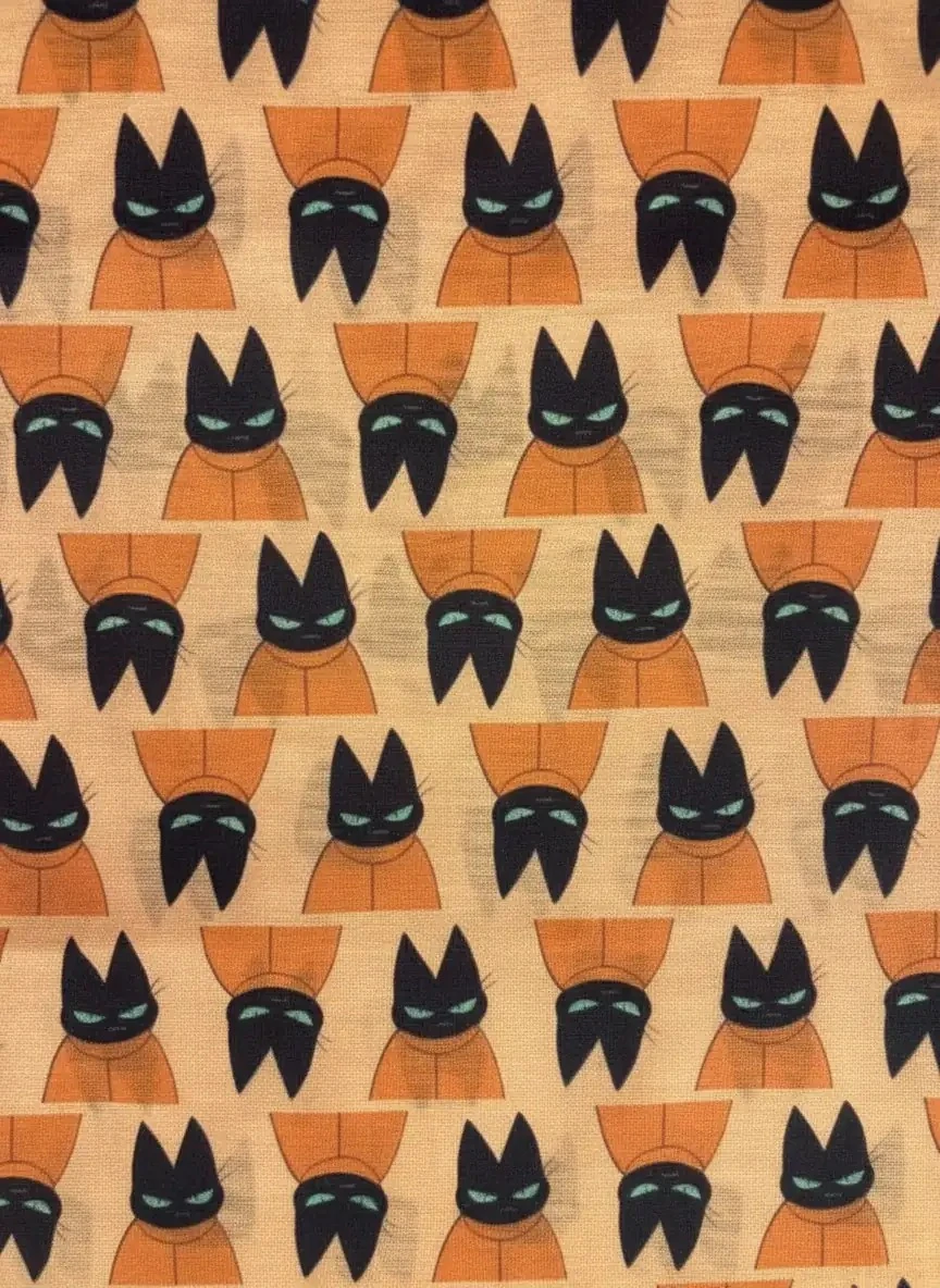 Kedi Temalı Buff - 25x47 cm - BF223