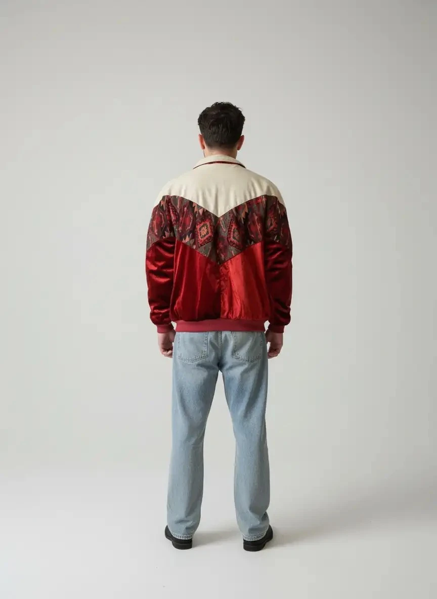 Unisex Vintage Pattern Jacket - Product Code: 7042