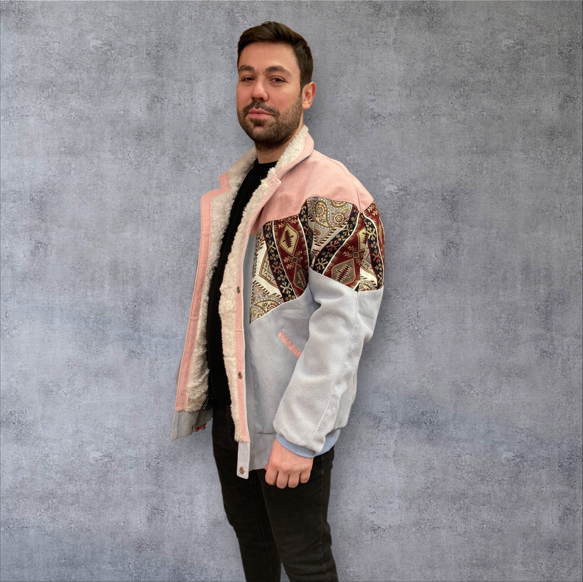 Unisex Vintage Pattern Jacket - Product Code: 6677