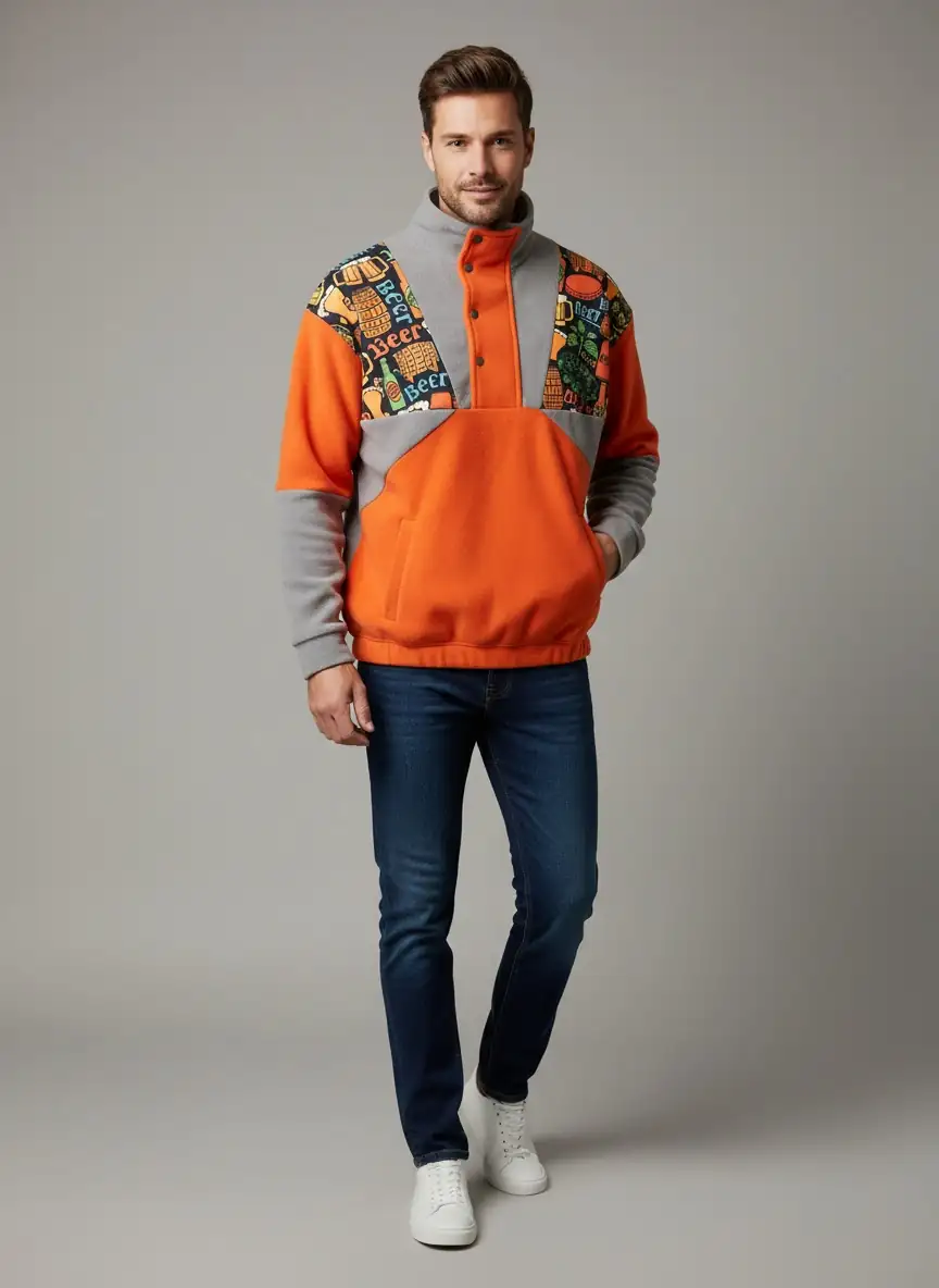 Unisex Bira Desenli Polar