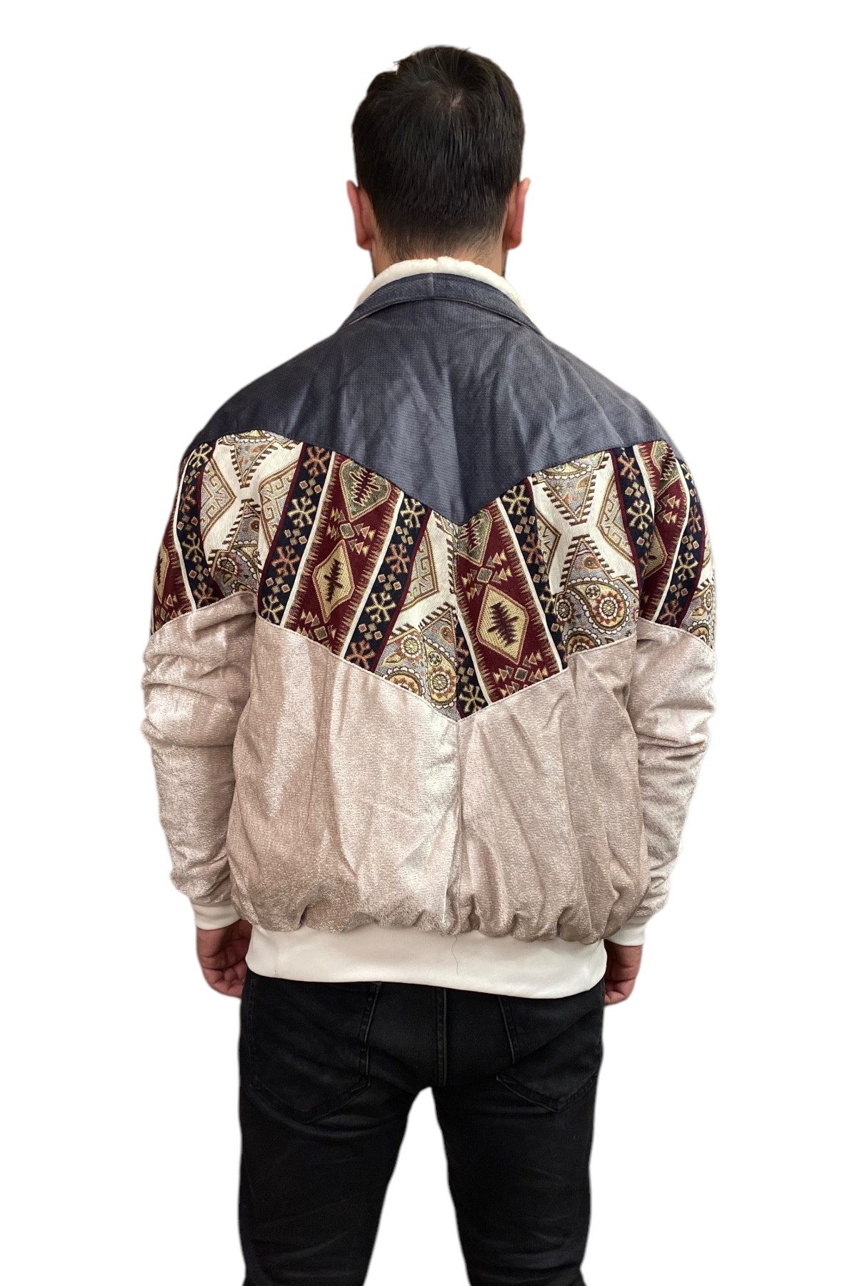 Unisex Vintage Pattern Jacket - Product Code: 7028