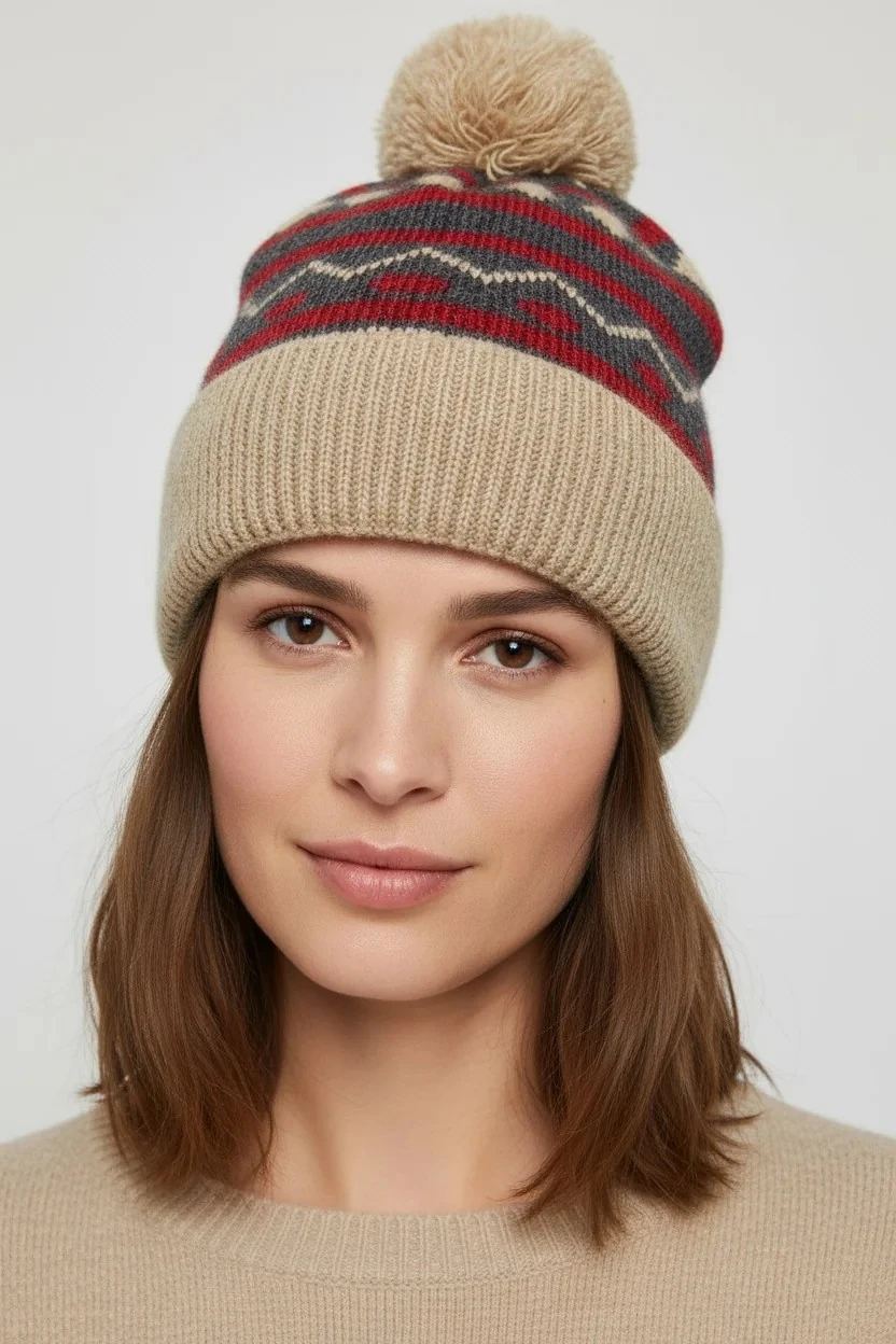 ÖRGÜ BERE FO 2747 - BEIGE