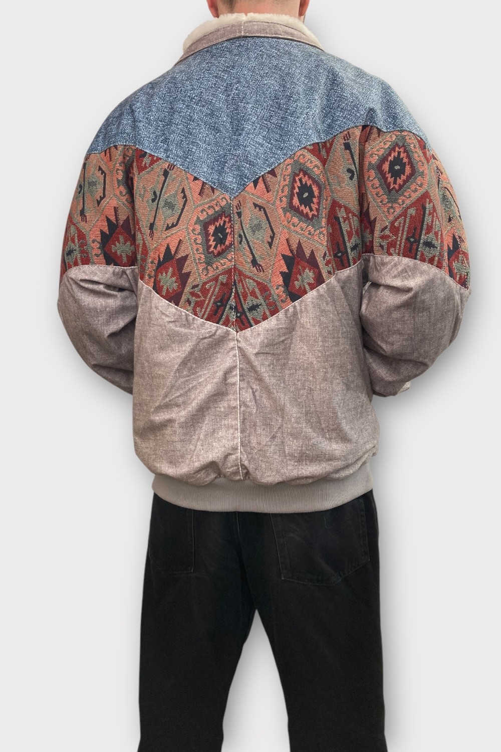 (7338) 2XLARGE BEDEN KADIN & ERKEK OVERSIZE RETRO VINTAGE CEKET