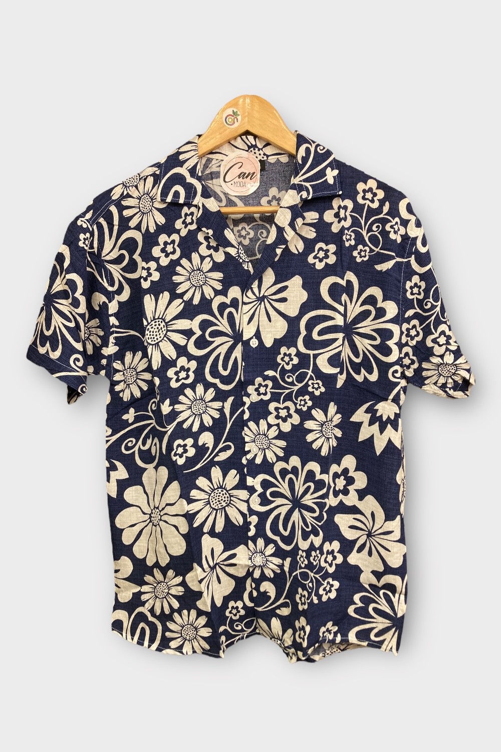Hawaii Rüzgarı Gömlek - TH331  - Lacivert