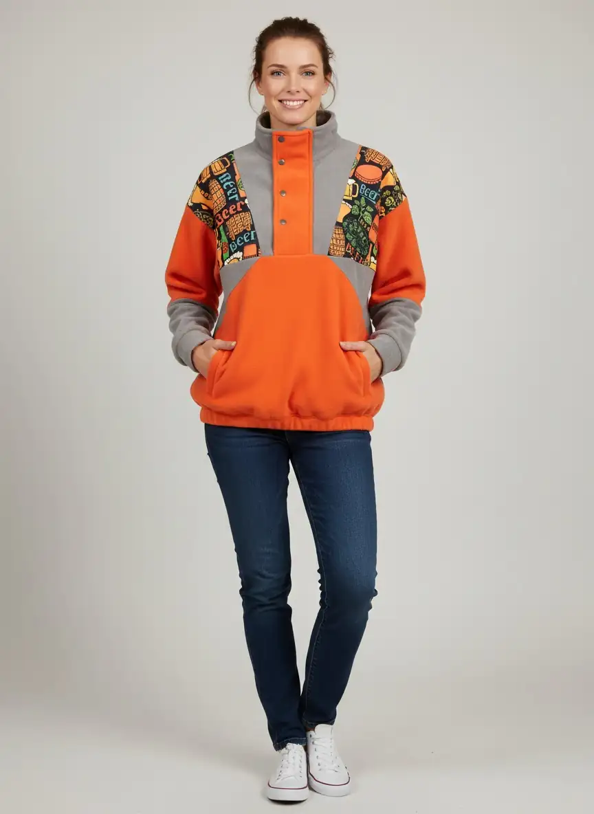 Unisex Bira Desenli Polar