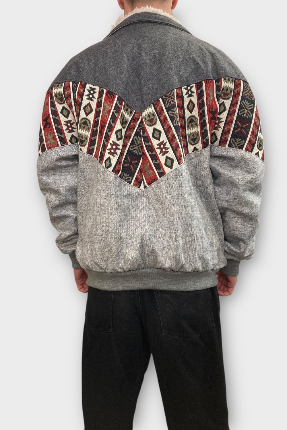 (7341) 2XLARGE BEDEN KADIN & ERKEK OVERSIZE RETRO VINTAGE CEKET