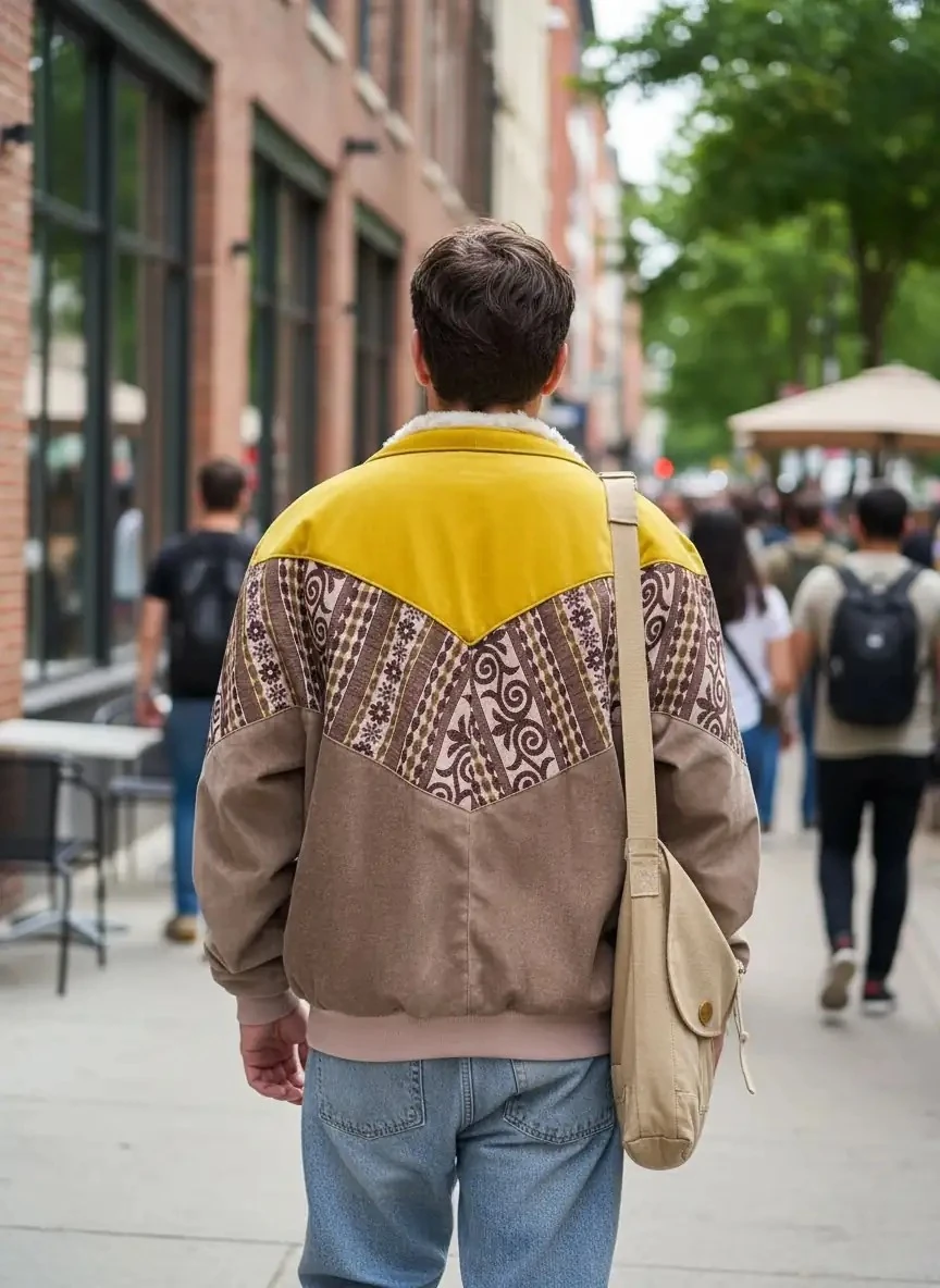 Unisex Vintage Pattern Jacket - Product Code: 6629