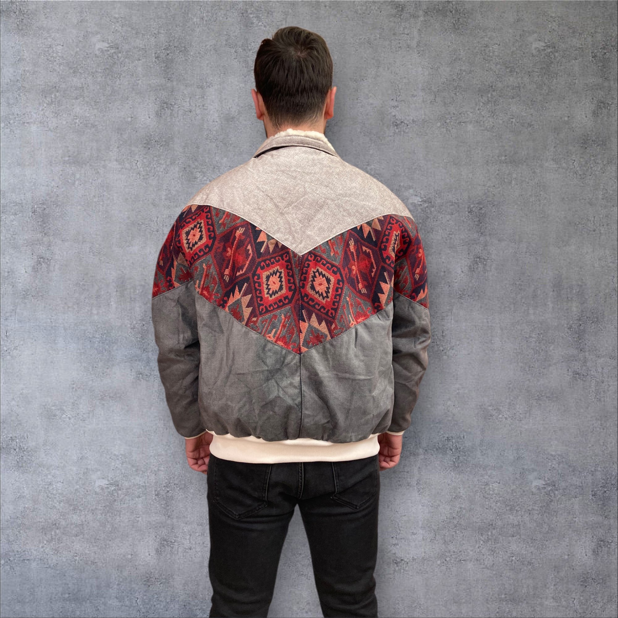 Unisex Vintage Pattern Jacket - Product Code: 7042