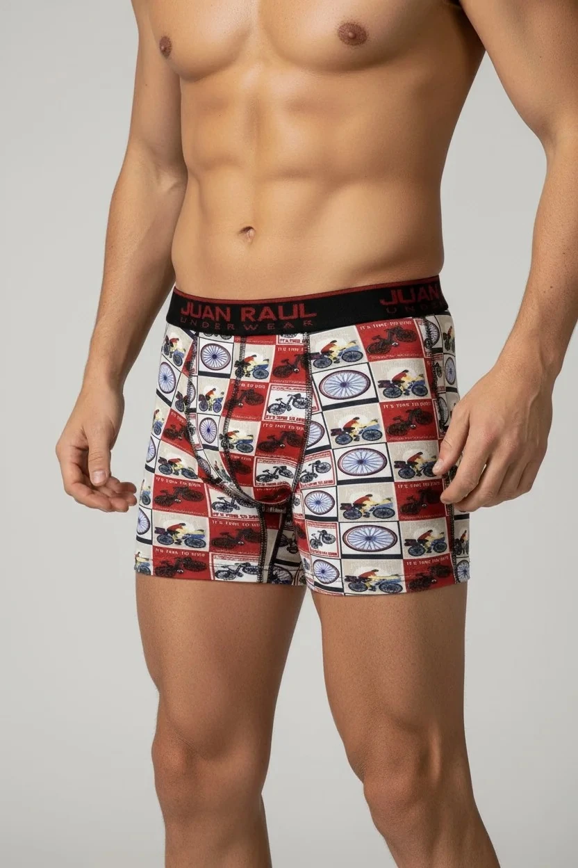 Time to Ride - Bisiklet Desenli Boxer - DB255