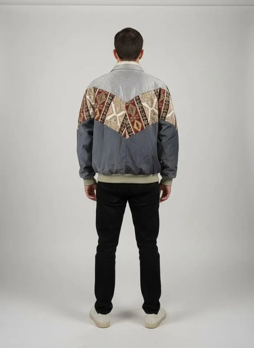 Unisex Vintage Pattern Jacket - Product Code: 7042