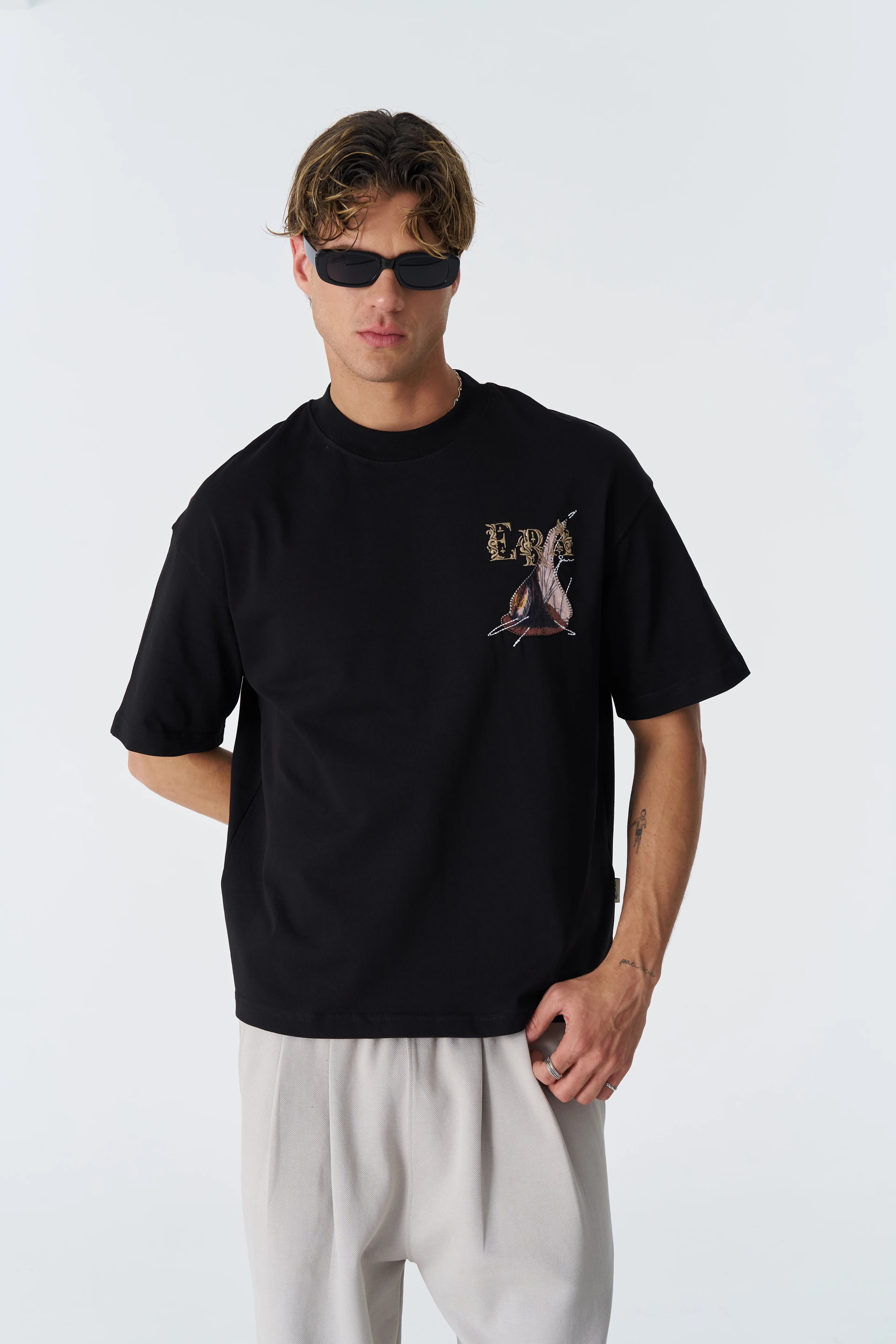 ERA Oversize Tişört - Siyah