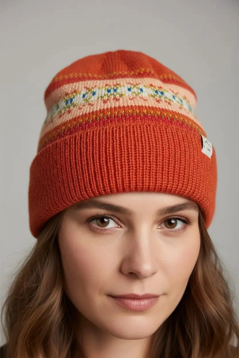 ÖRGÜ BERE FO 2774 - ORANGE