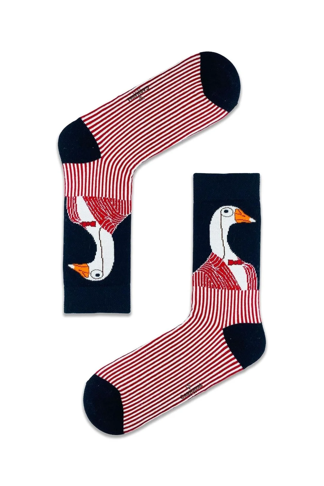 Leylek Desenli Çorap (36-44 Numaraya Uygun)