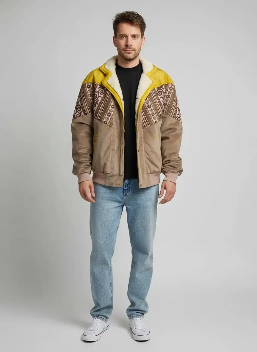 Unisex Vintage Pattern Jacket - Product Code: 6629