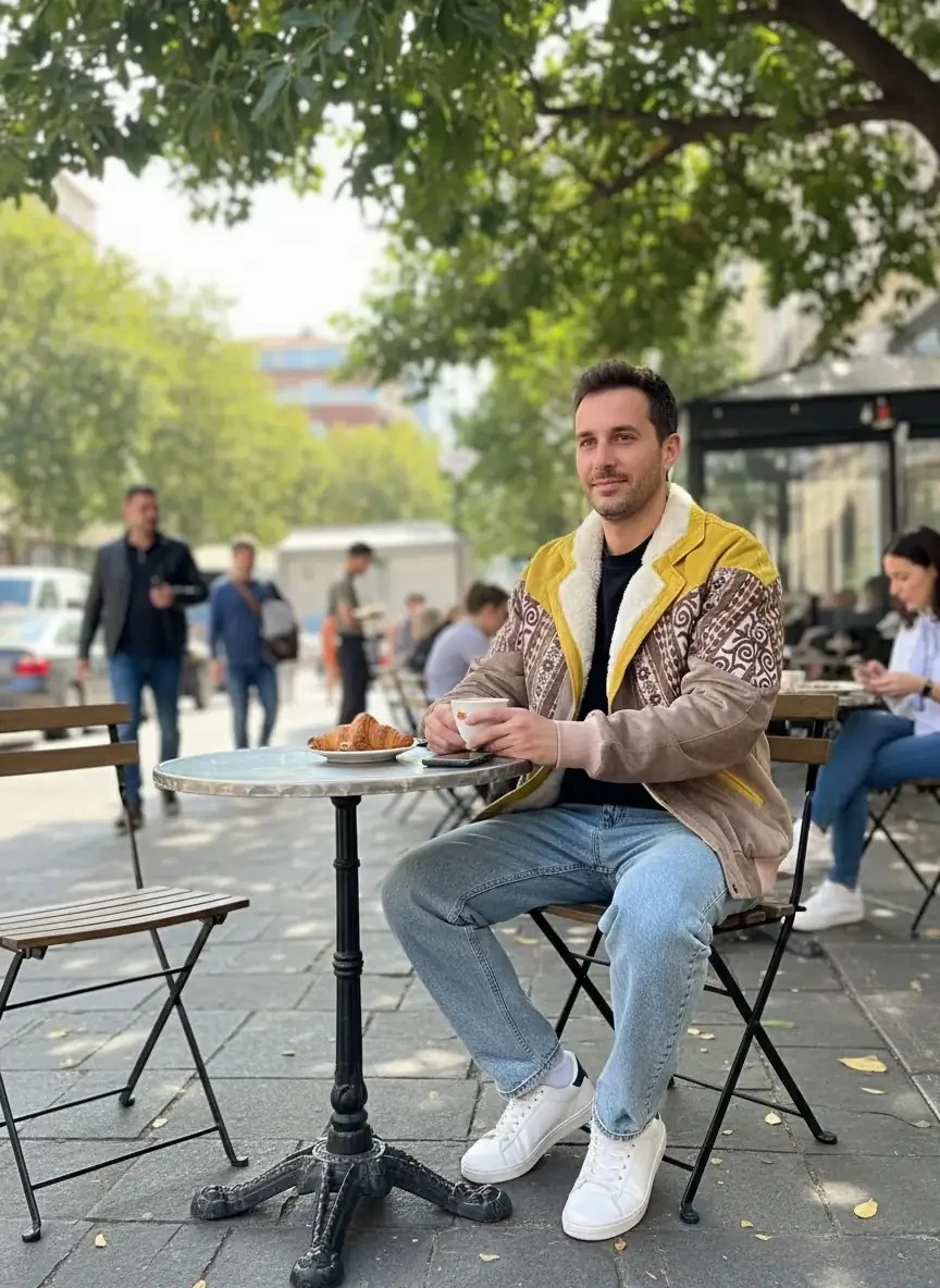 Unisex Vintage Pattern Jacket - Product Code: 6629