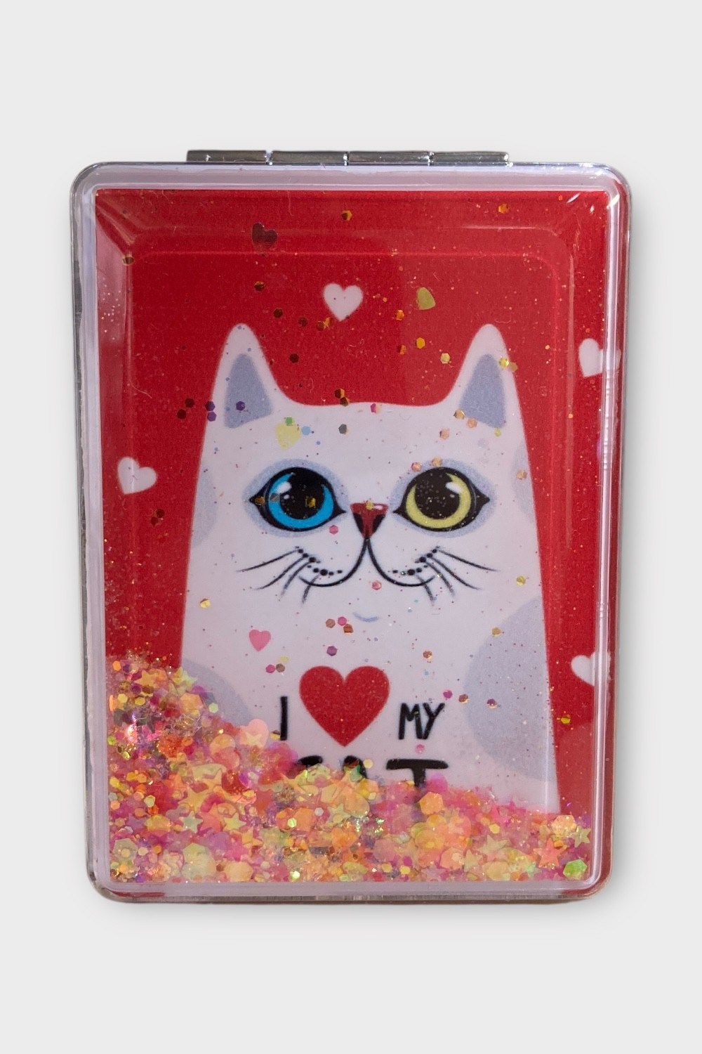 I Love My Cat 6 * 8.5 cm Cep Aynası