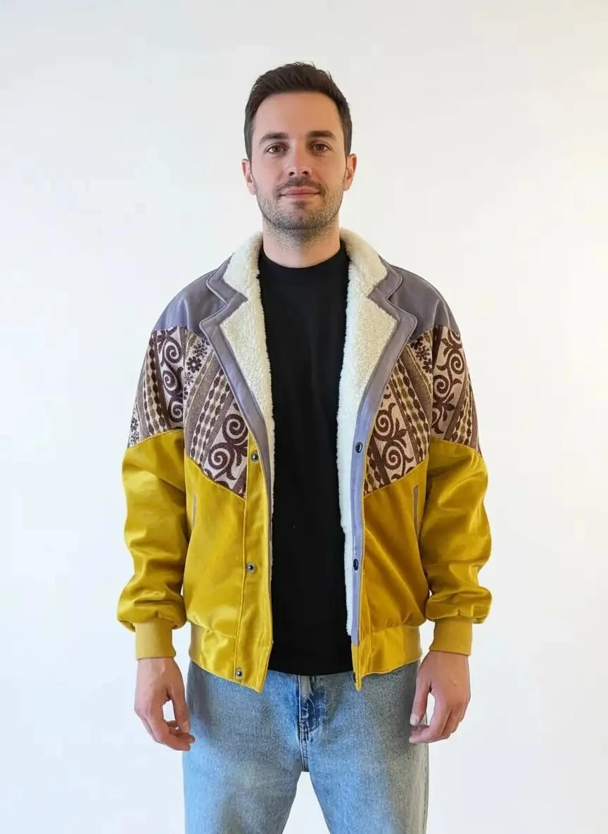 Unisex Vintage Pattern Jacket - Product Code: 7042