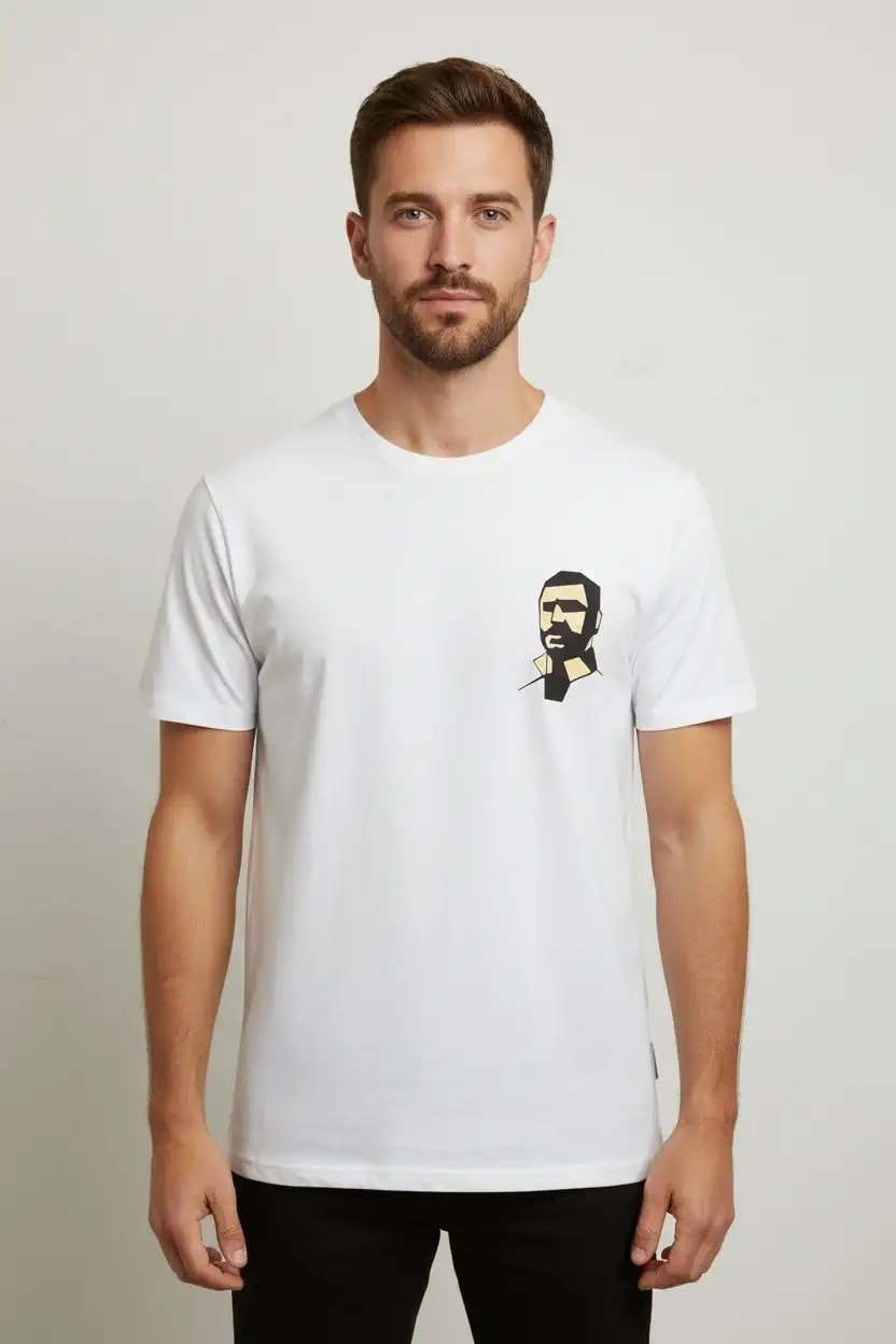 Regular Eric T-Shirt - Beyaz