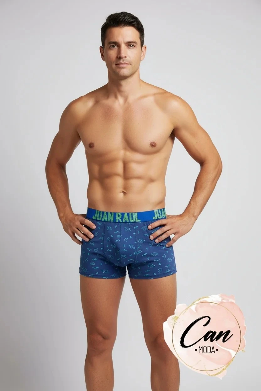 "Kutup Ruhu - %95 Pamuklu Erkek Boxer" - DB245