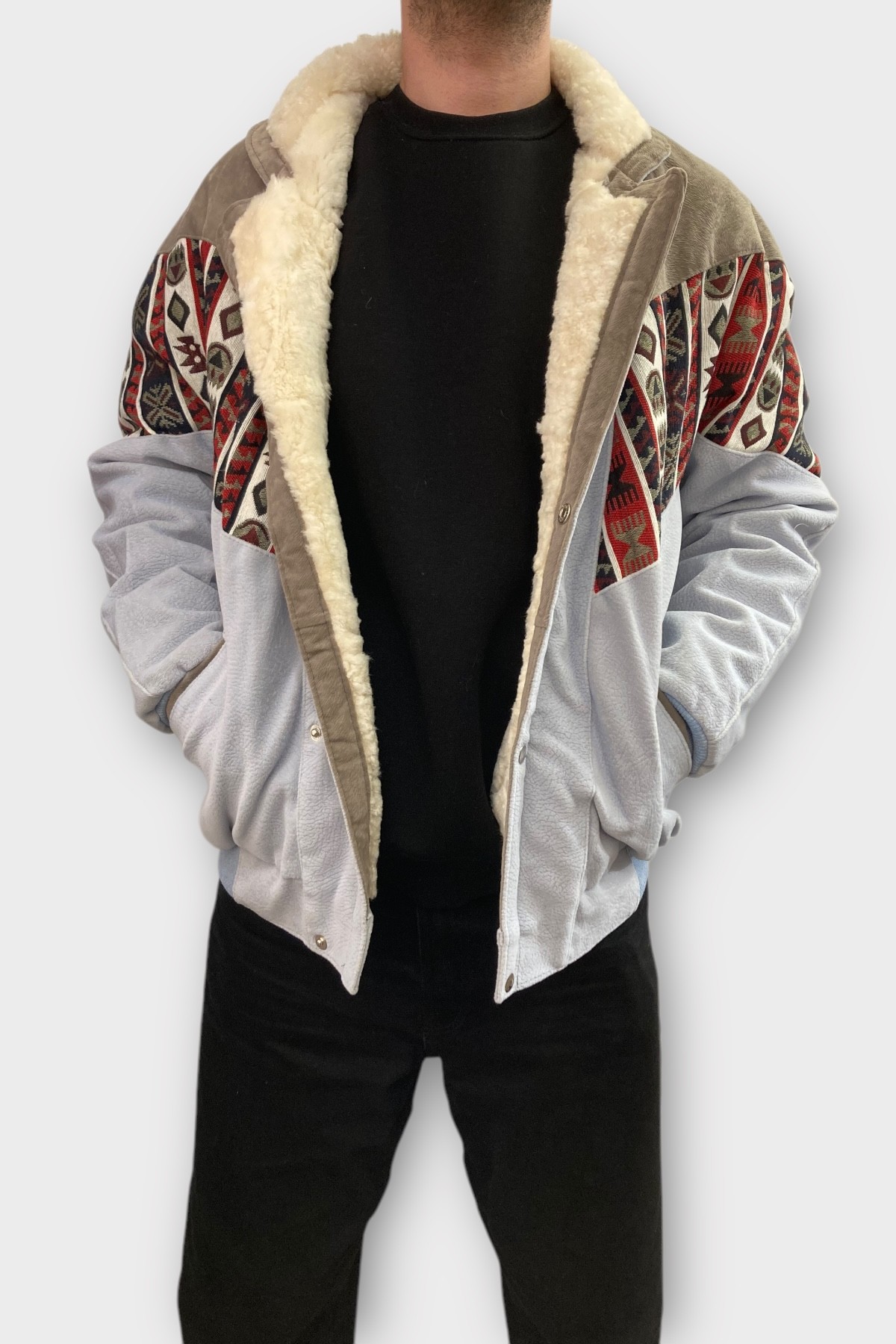 Unisex Vintage Pattern Jacket - Product Code: 7042