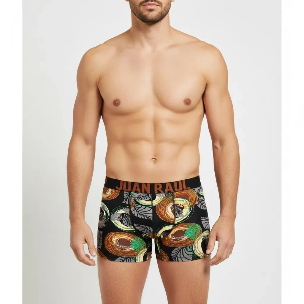 Coconut Hindistan Cevizi Desenli Boxer - DB279