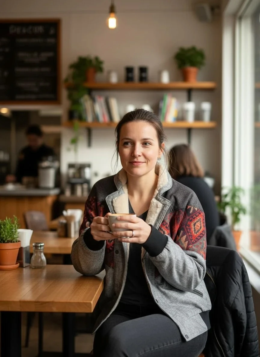 Unisex Vintage Pattern Jacket - Product Code: 6629