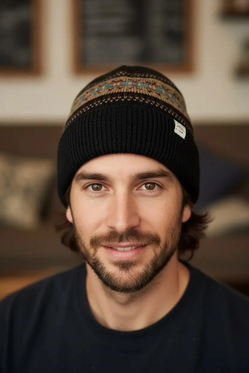 ÖRGÜ BERE FO 2774 - BLACK