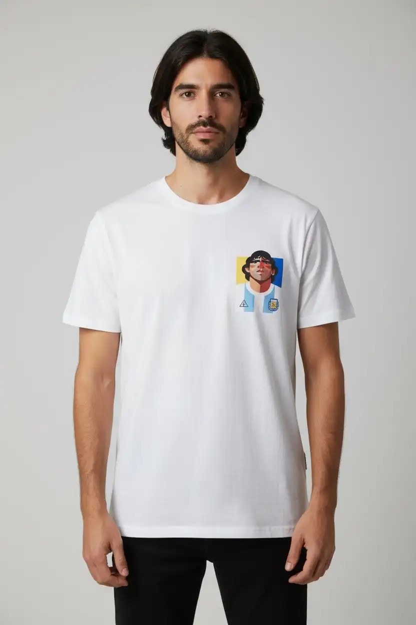 Regular Diego T-Shirt - Beyaz