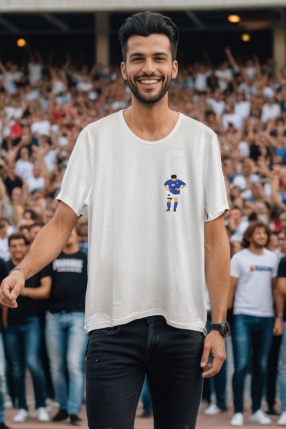 Regular Roberto T-Shirt - Beyaz