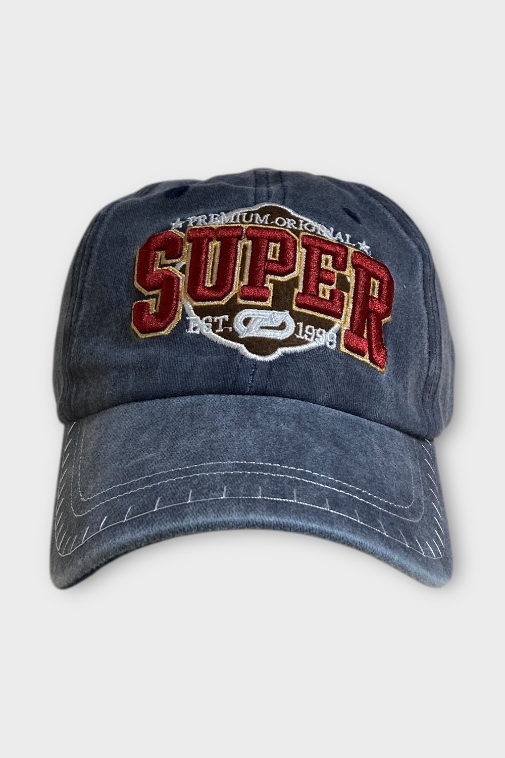 SUPER 1998 Pamuklu Şapka - Lacivert